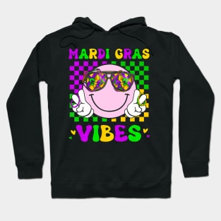 Retro Mardi Gras  New Orleans Men Women Kids Hoodie